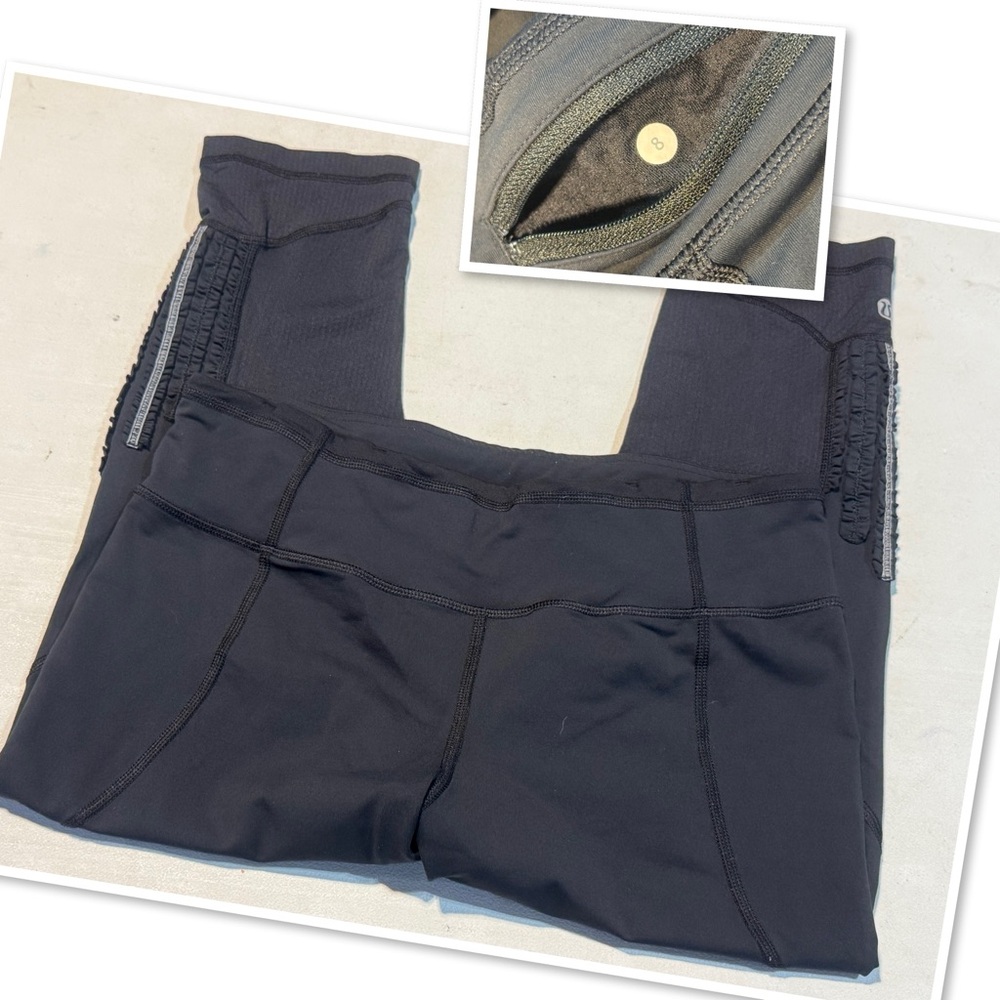 Lululemon crops sz 8